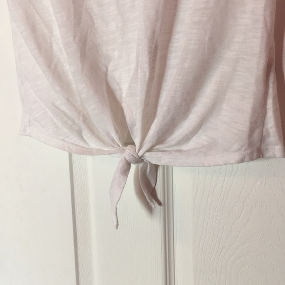 Delia’s White Tie-Front Top - Picture 3 of 3